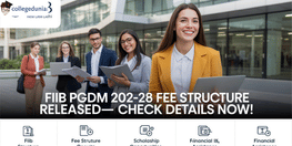 FIIB New Delhi Releases MBA Fee Structure 2026